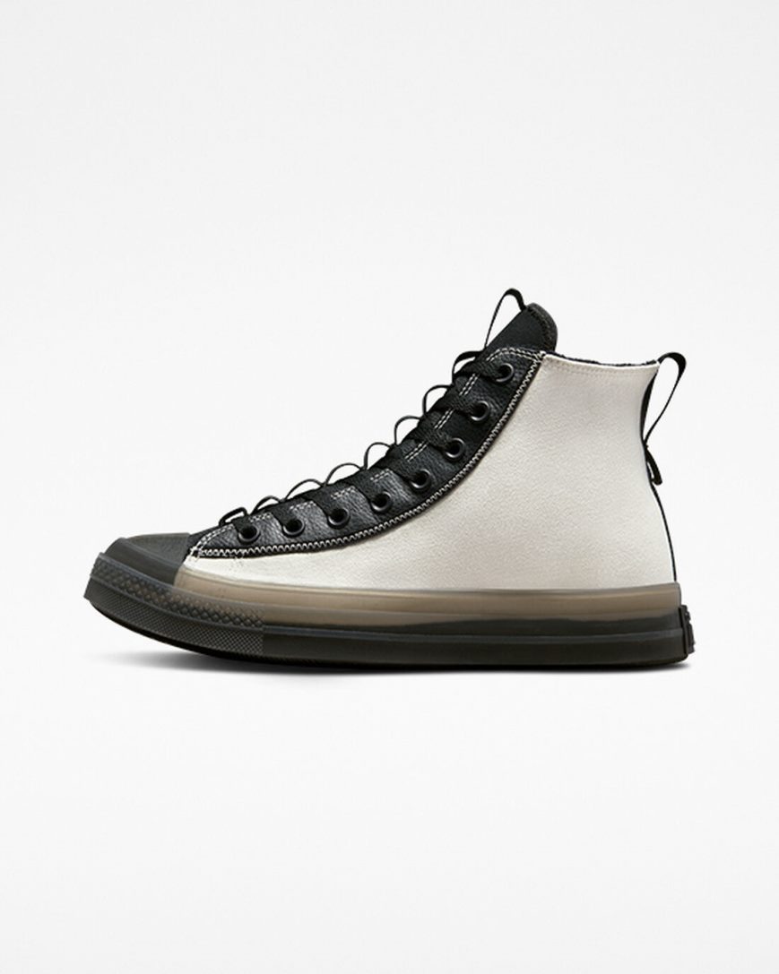 Women's Converse Chuck Taylor All Star CX Explore Counter Climate High Top Shoes Beige / Black | AU 60934K